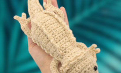 Free bearded dragon amigurumi crochet pattern cute